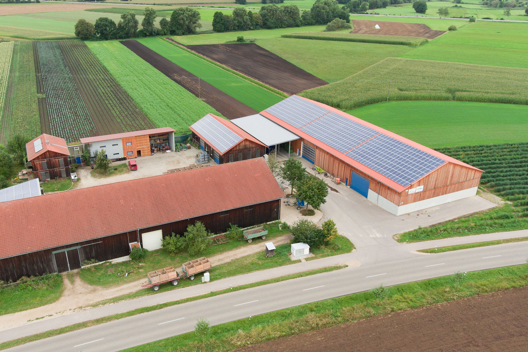 Kühlhalle holzverschalt