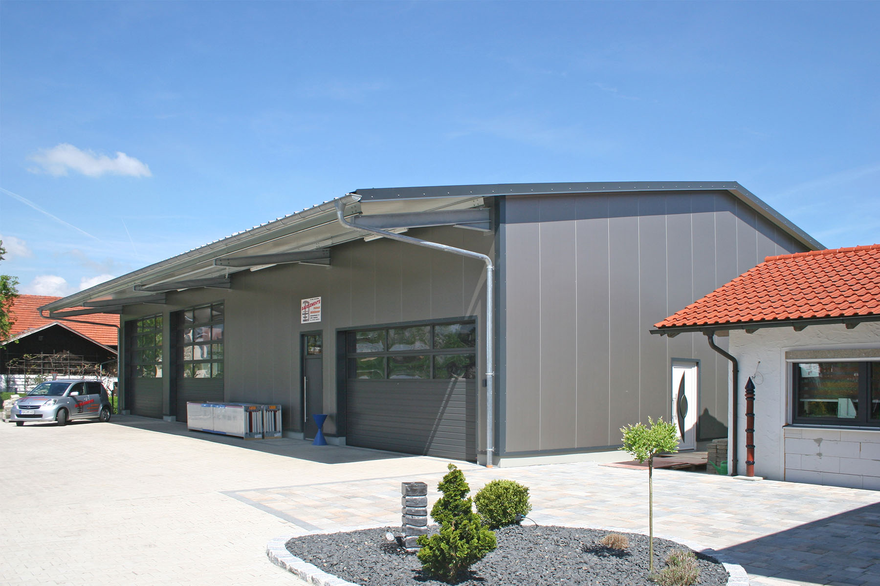 Rahmenhalle Lagerhalle