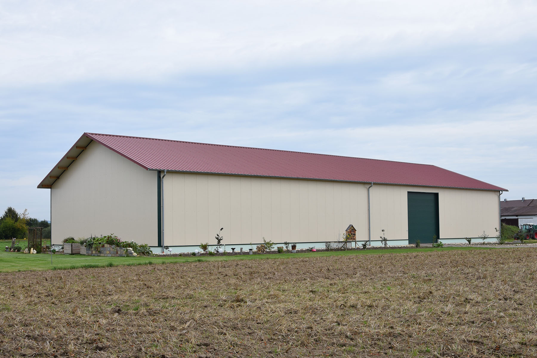 gedämmte Lagerhalle