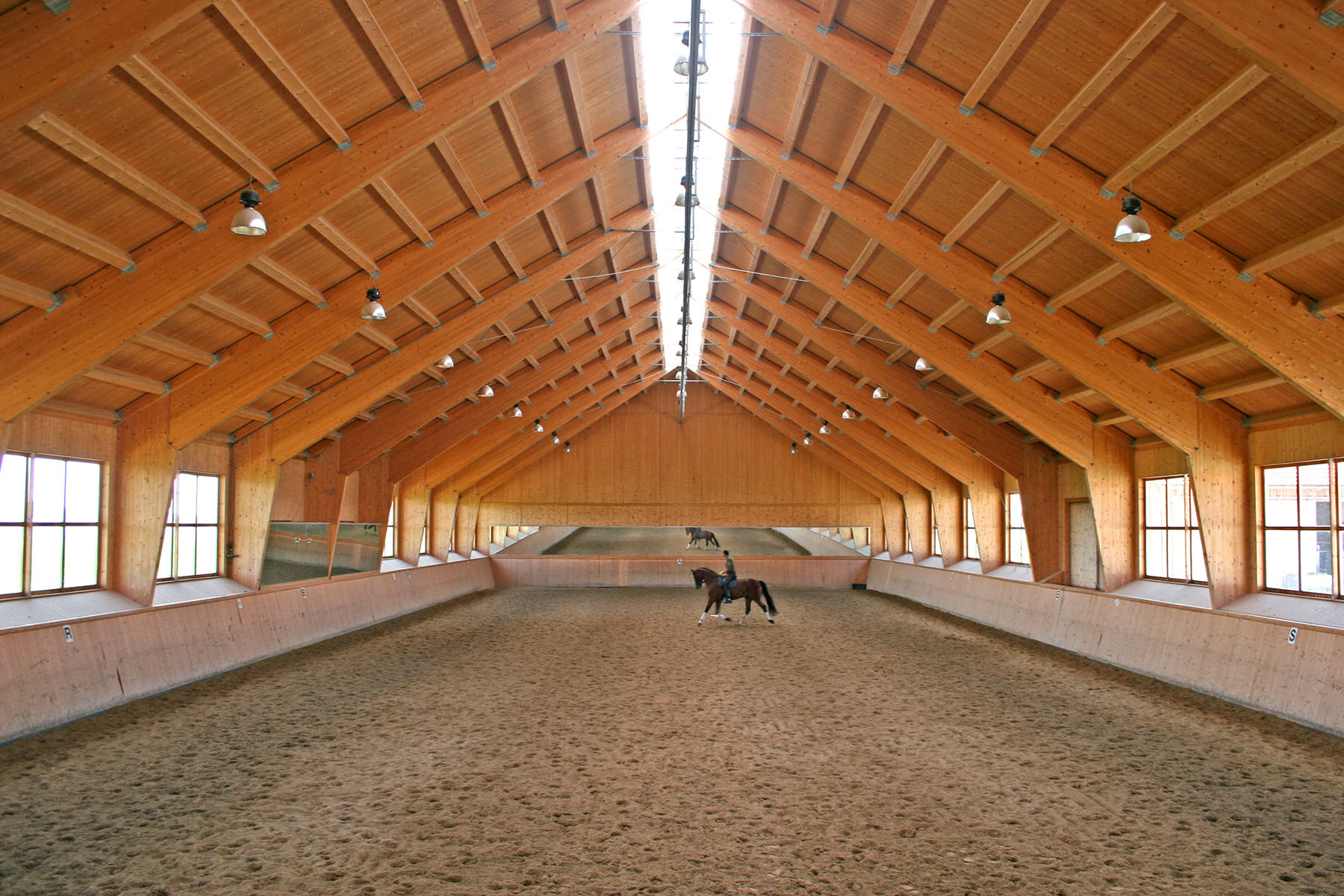 Reitanlage Agrarbau Referenzen wolfsystem.de