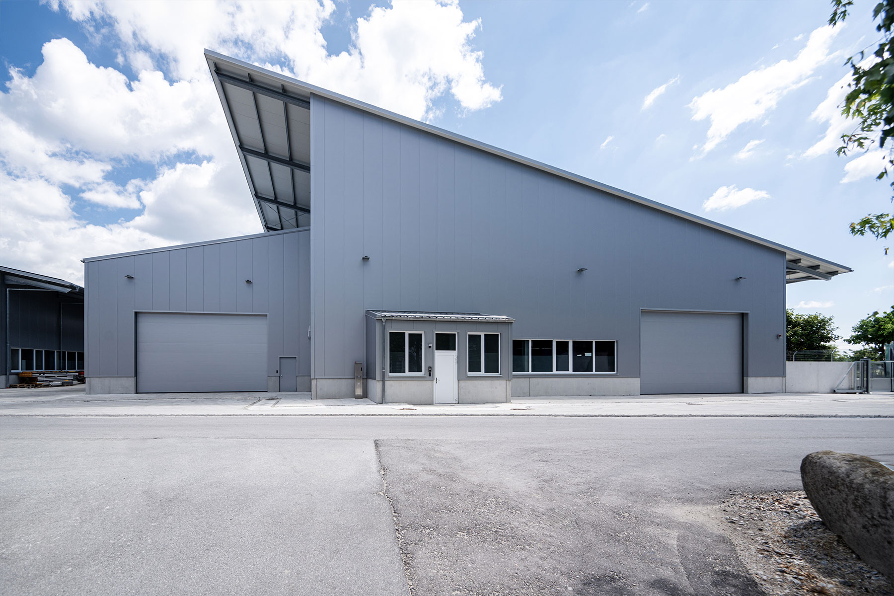 Stahl-Stahl-Rahmenkonstruktion