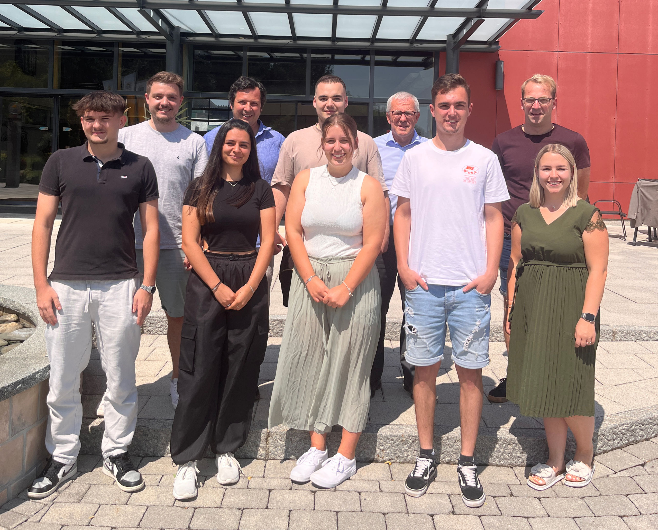 Abschlussfeier Gruppenfoto