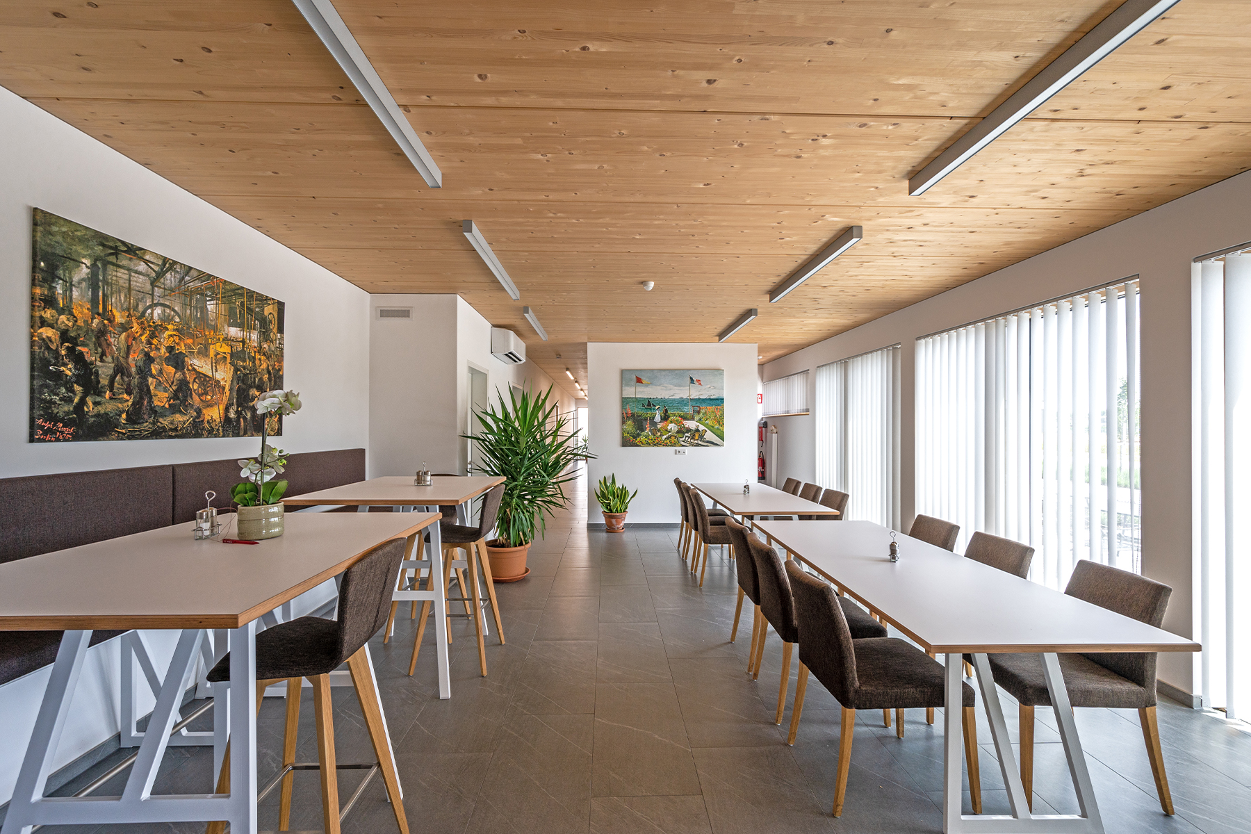 Bürogebäude Sozialbereich