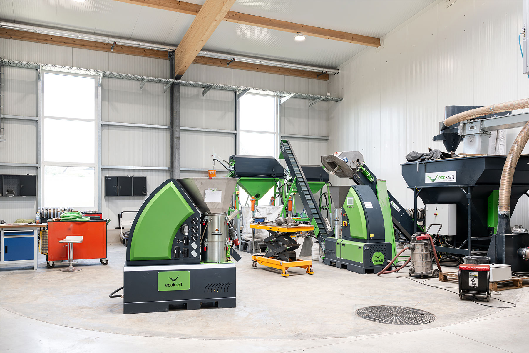 Stahl-Stahl Konstruktion