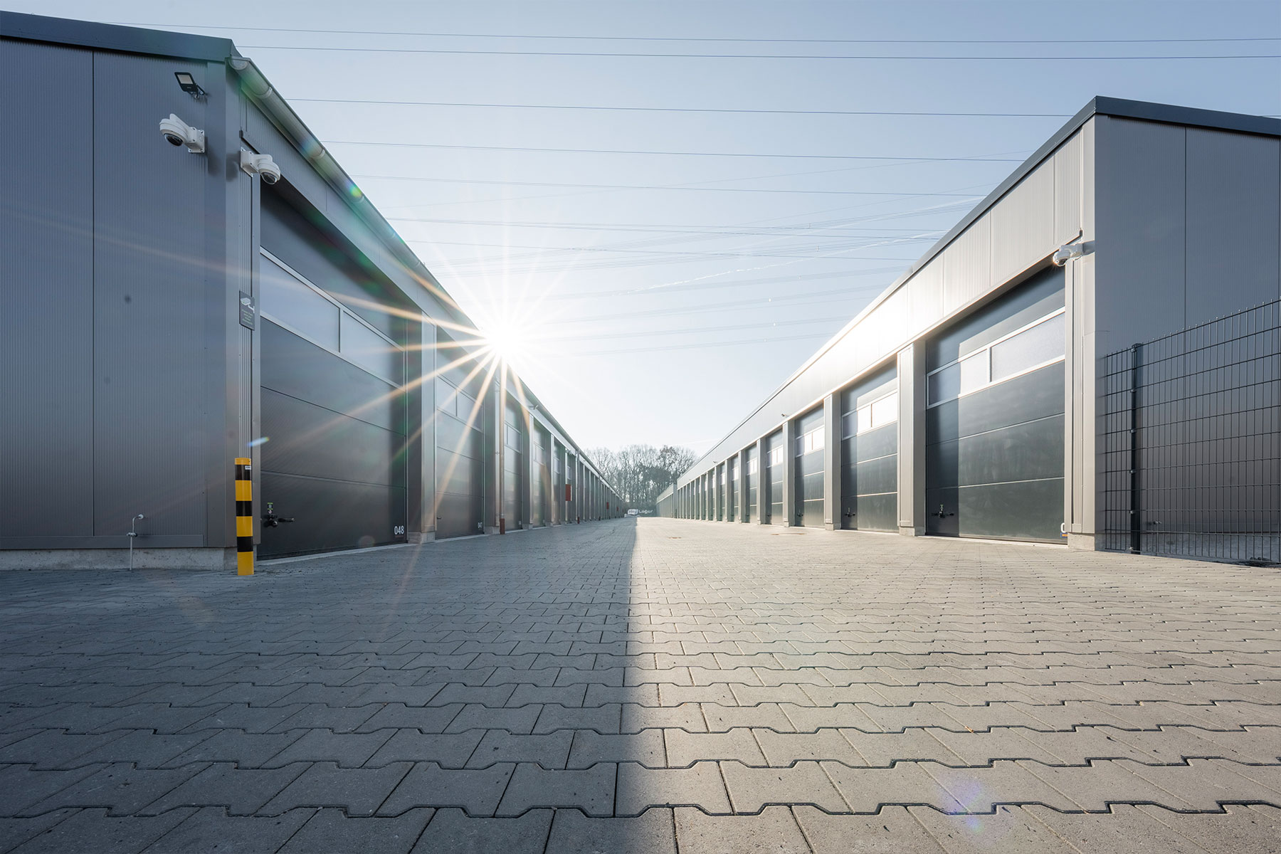 Garagenpark Sandwichverkleidung