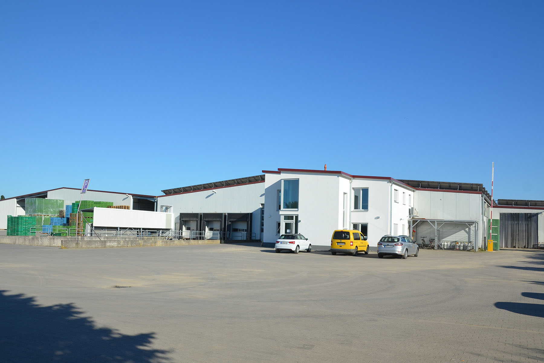 Gemüselagerhalle