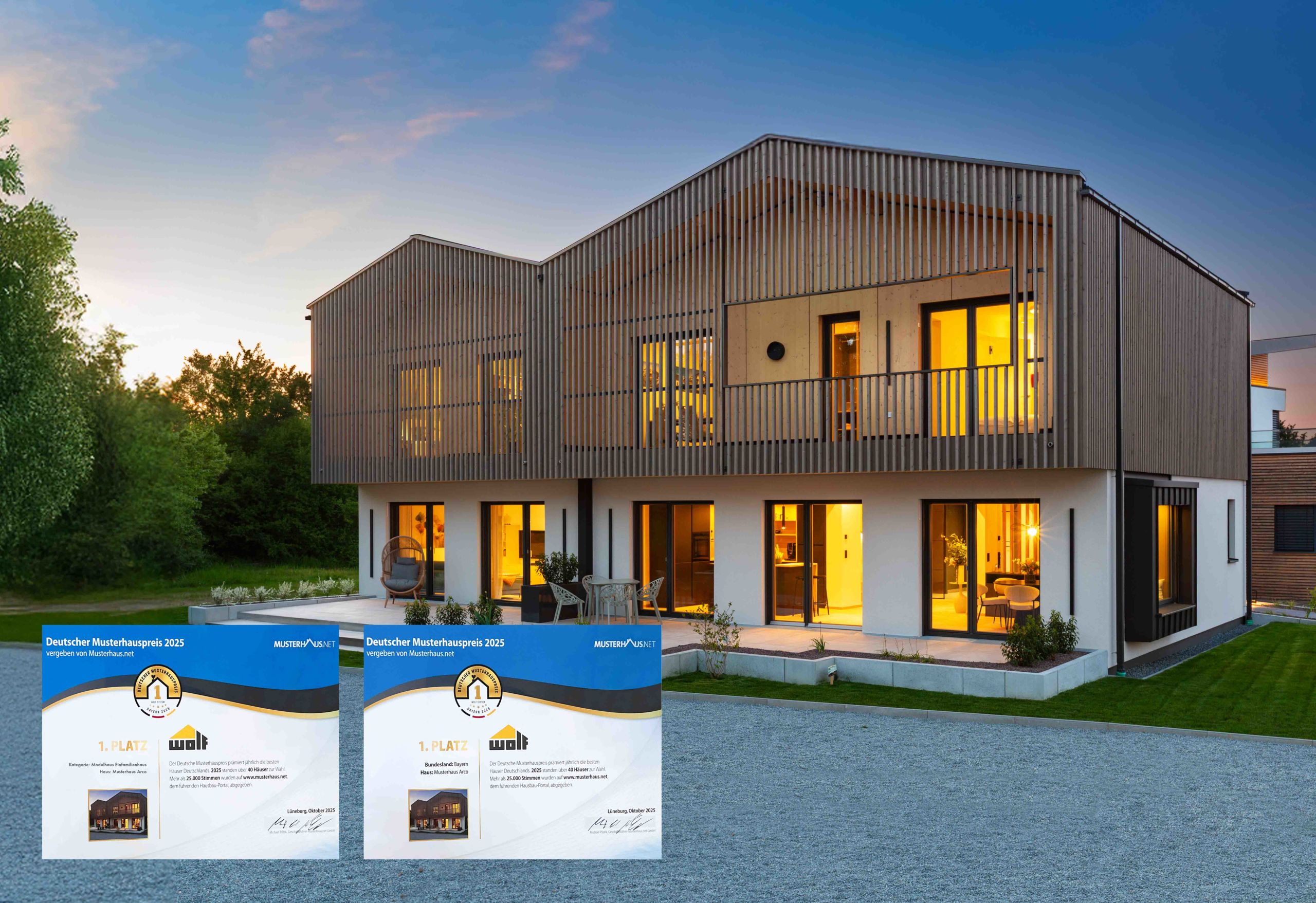 Musterhaus Arco von Wolf System in Poing