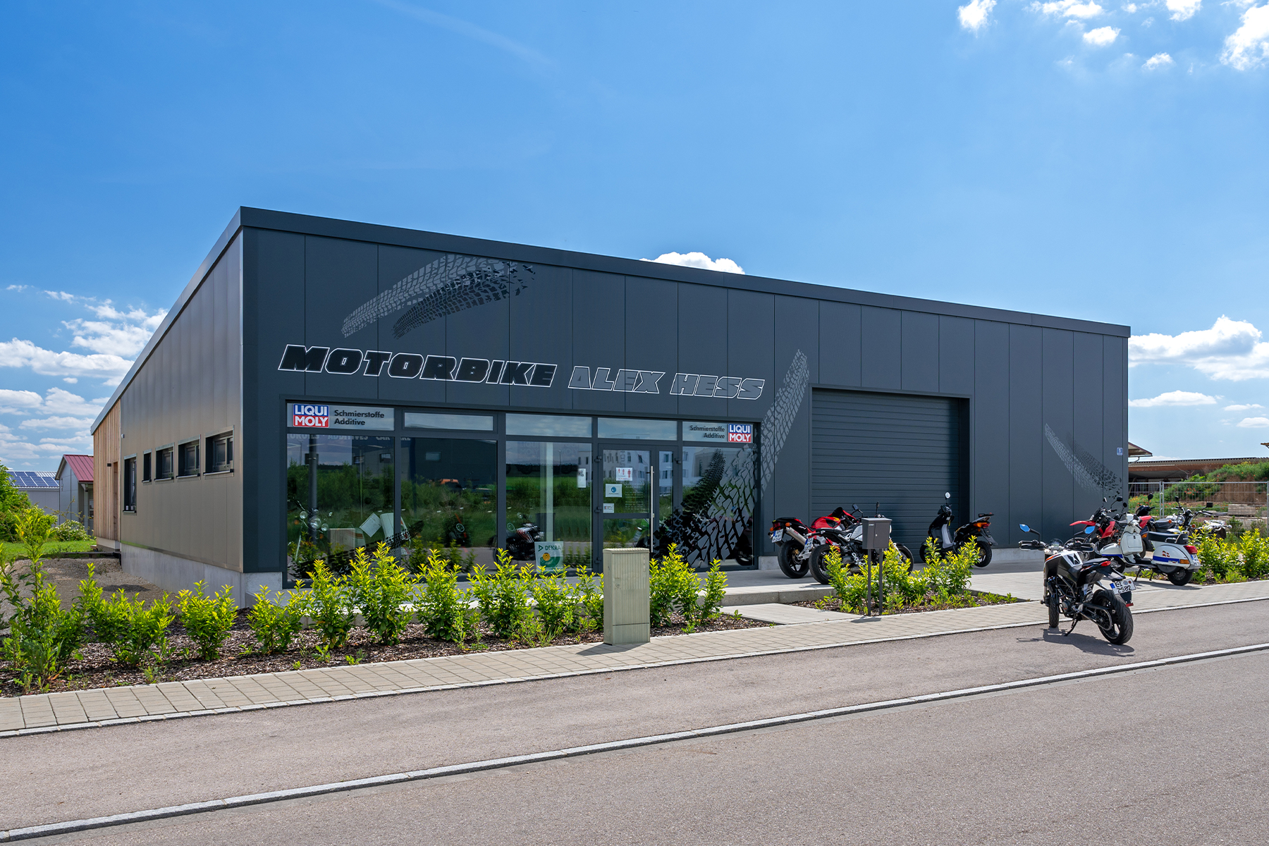 Motorrad-Werkstatt