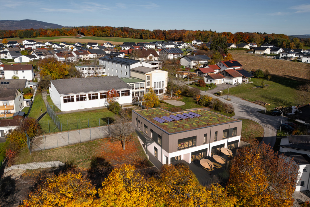 Visualisierung der Schule in Iggensbach