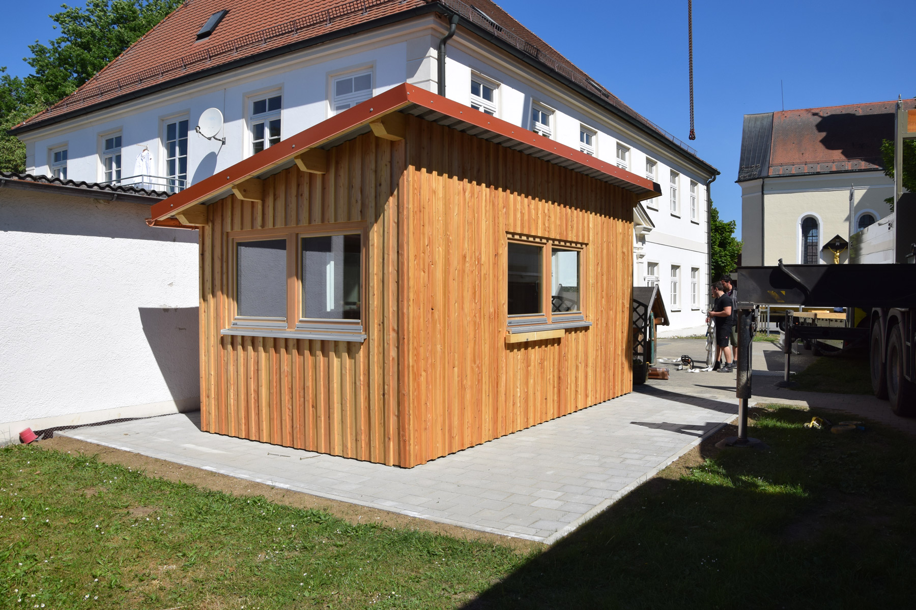 Azubi-Projekt Gartenhaus