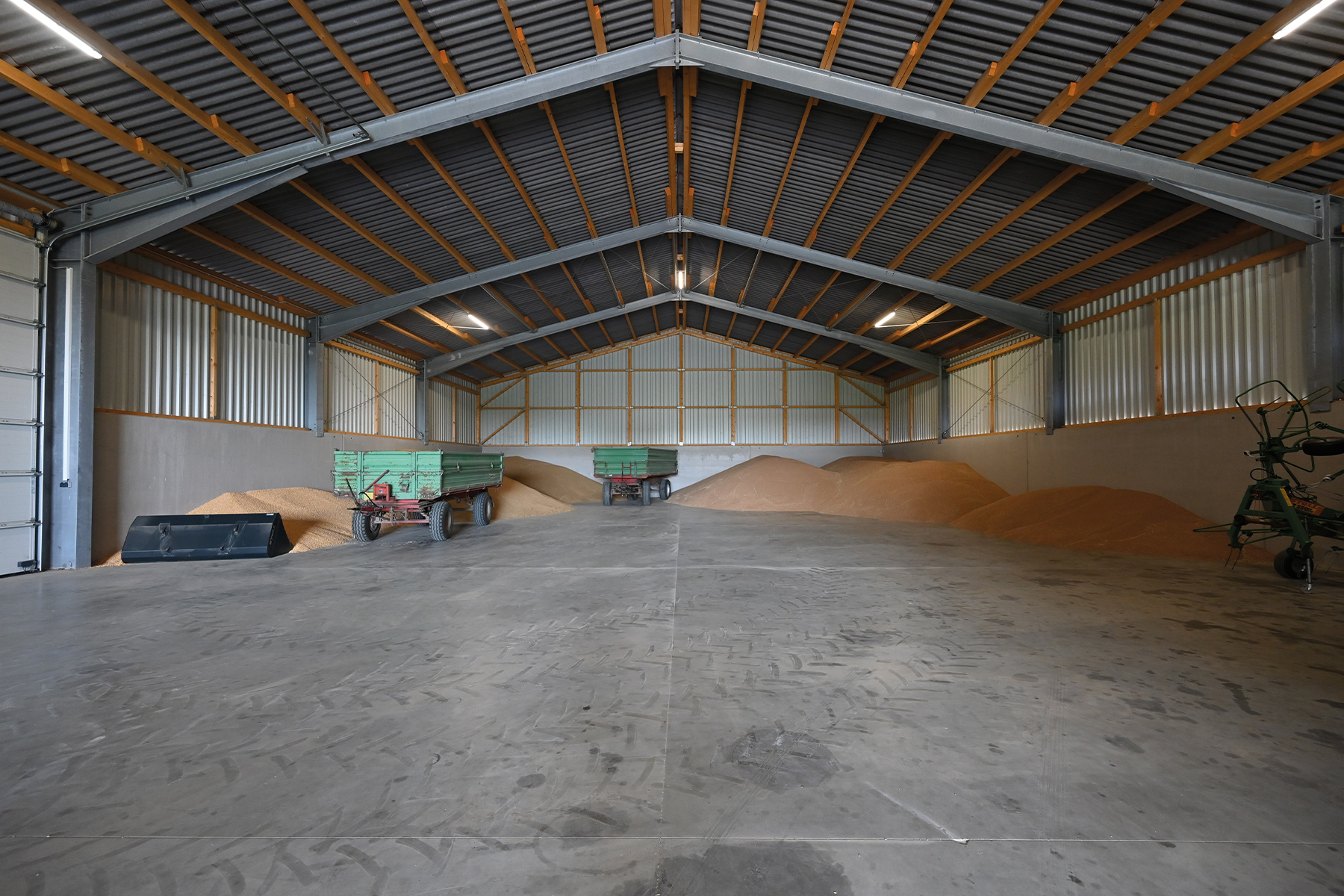 Lagerhalle Innen