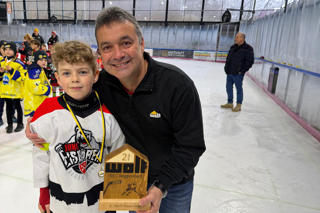 2. Platz des Wolf Haus Cups in Deggendorf