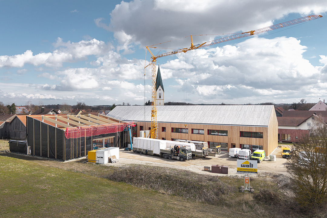 Visualisierung der Schule in Iggensbach