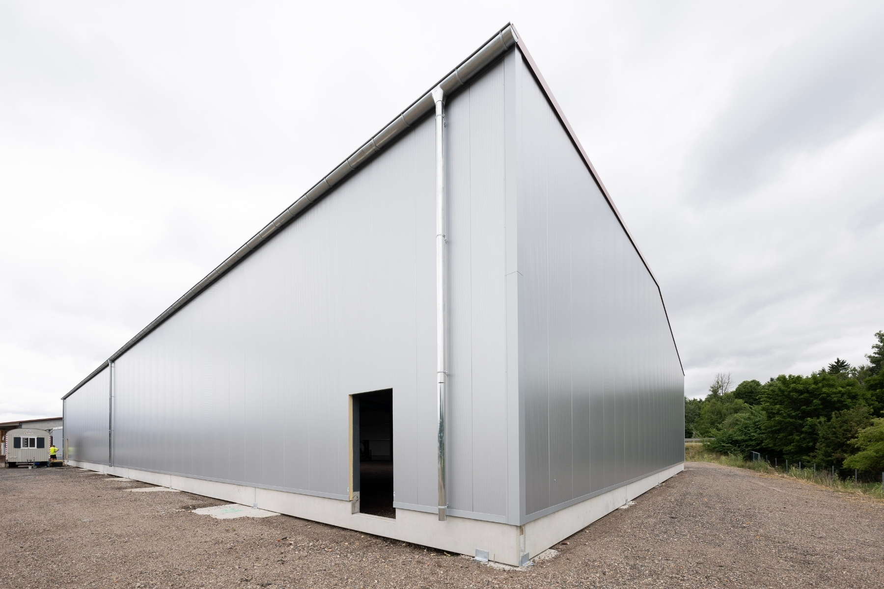 graue Fassade