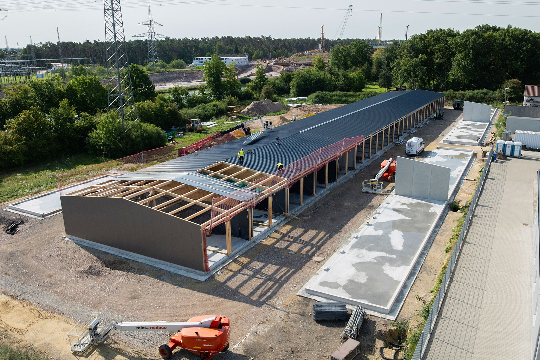 Sektionaltore für Garagenparks