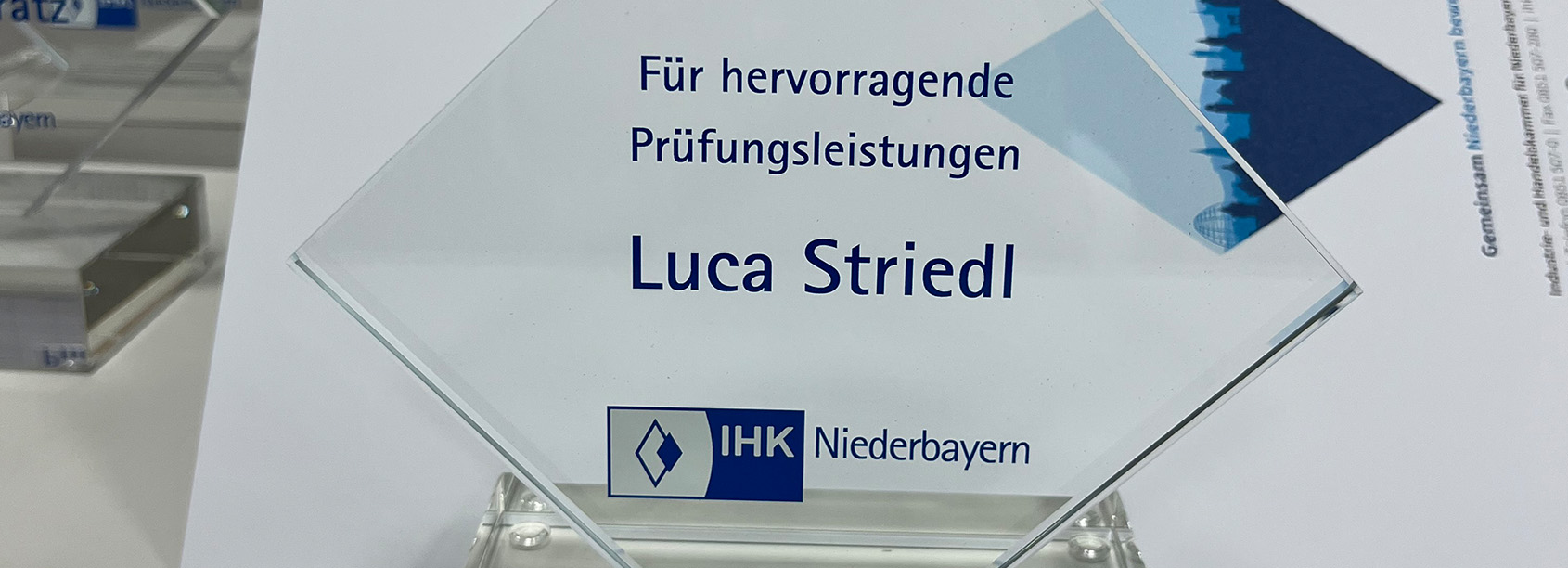 Ehemalige Auszubildende mit Auszeichnungen 