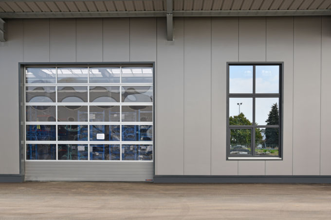 graue Fassade