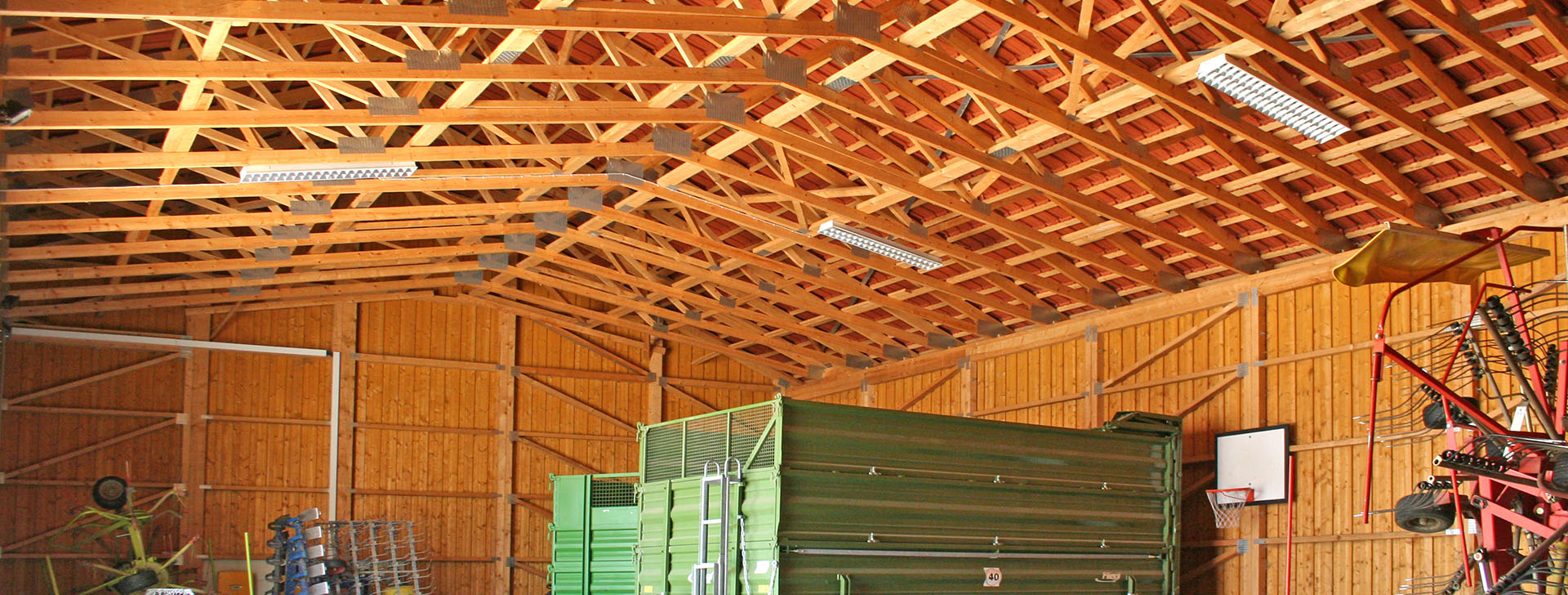 Maschinenhallen Und Bergehallen Aus Stahl Und Holz - Wolfsystem.de